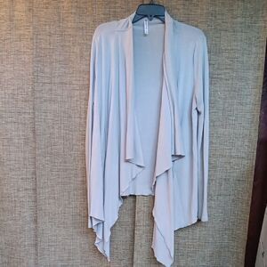 Fabletics Taupe Grey Women's Cardigan